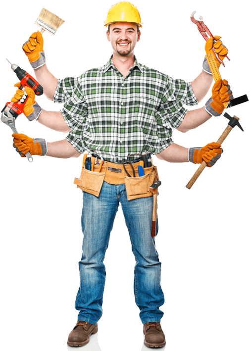 Handyman with Multiple Hands