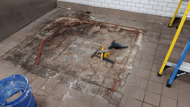 Walmart oven floor repair 1
