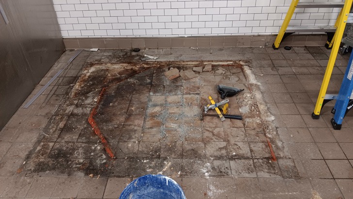 Walmart oven floor repair 2