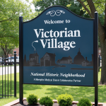 Victorian Village Neighborhood