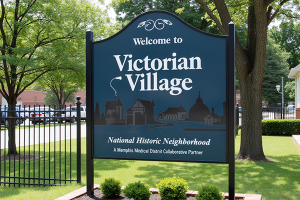 Victorian Village Neighborhood