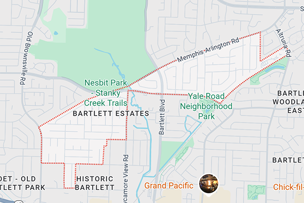 Bartlett Estates Neighborhood
